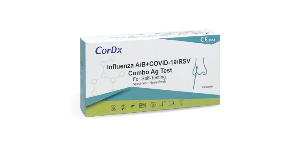 cordx combo 4in1 - die besten kombi antigen selbsttestkits