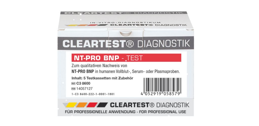 Servoprax Cleartest® NT-pro BNP Schnellstest