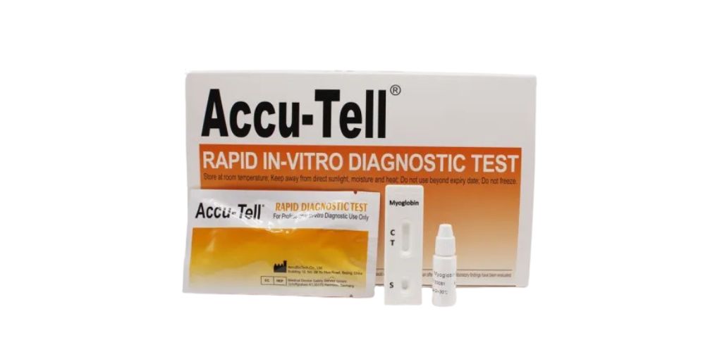 Accu-Tell Myoglobin Schnelltest Kassette