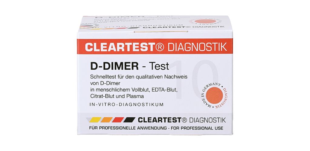 cleartest d-dimer tests