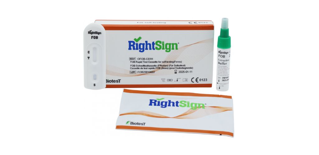 RightSign FOB Schnelltest-Kassette Selbsttest