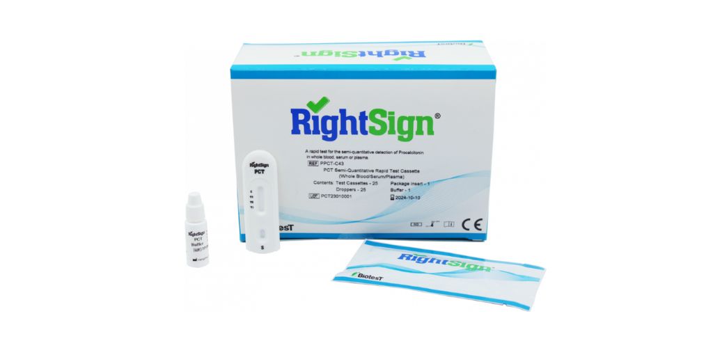 RightSign PCT Semi-Quantitative Schnelltest-Kassette