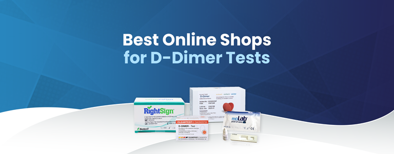 Die besten Online-Shops für D-dimer Tests