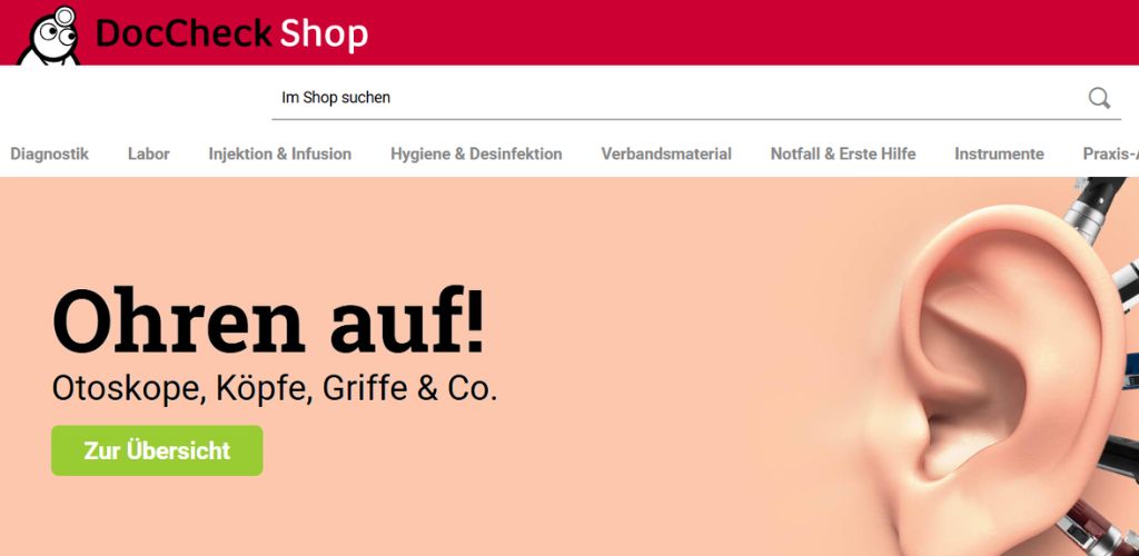 online-shops für d-dimer tests doccheck shop