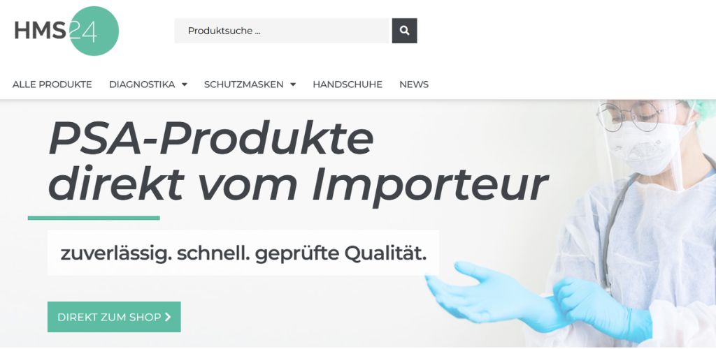 online-shops für influenza tests hms24