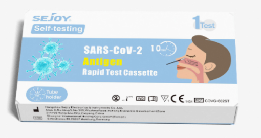 Sejoy 1er Verpackung - COVID-19 Antigen Schnelltests Laientests Selbsttest