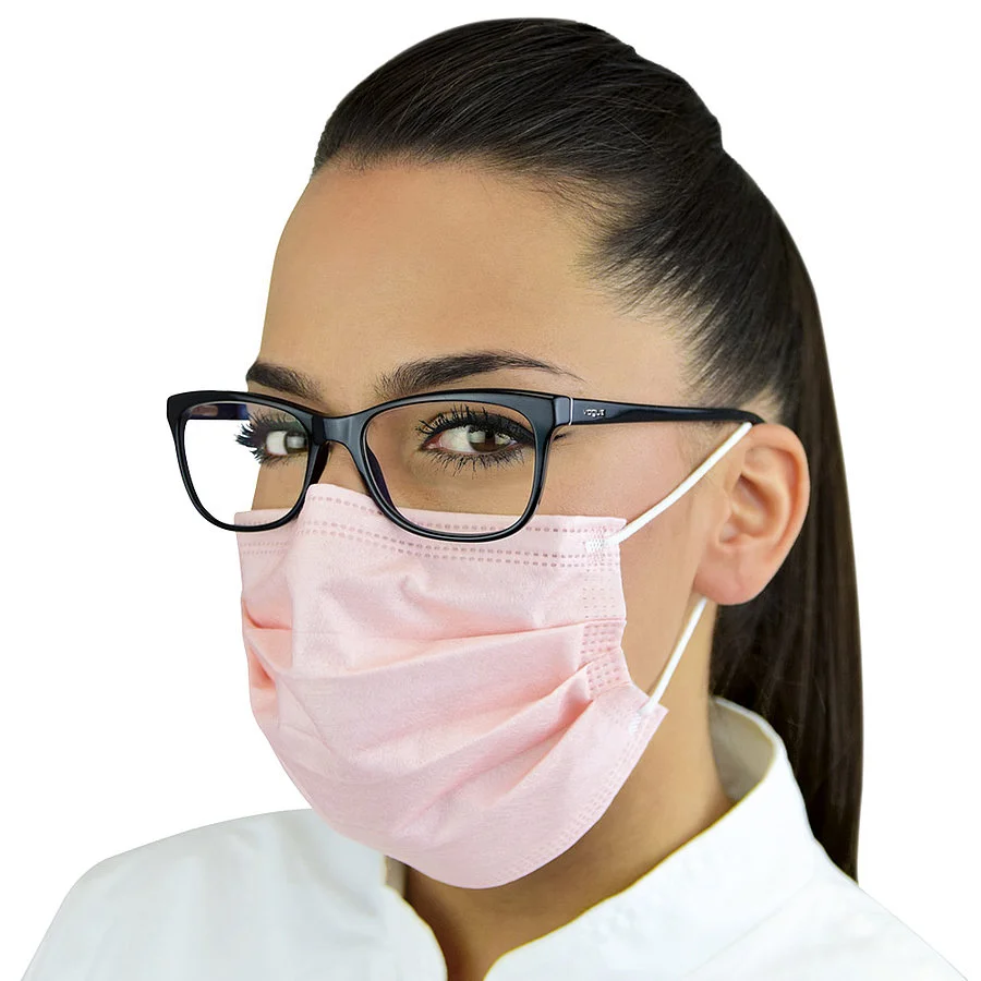 anti-fog-surgical-face-mask-pink