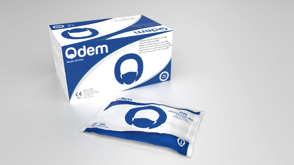 Meiyi FFP2 Maske mit CE Odem Meiyi einzeln verpackt Meiyi FFP2 Maske mit CE Odem Meiyi einzeln verpackt
